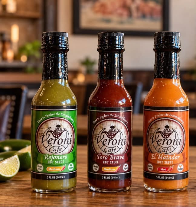 3 PACK HOT SAUCES